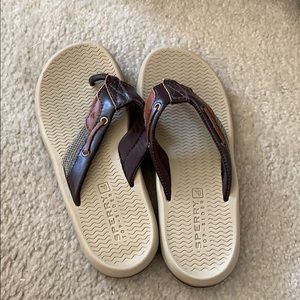 Boys leather thong Sperry Top-Sider Flip Flops